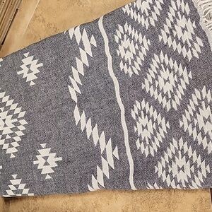 Aelia Anna Natural Pestamel Cotton Beach Bath Towel